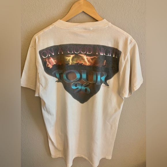 1996 Wade Hayes On a Good Night Tour Shirt Vintage  Short Sleeve Large - Picture 2 of 5